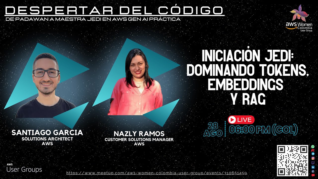 Tokens, Embeddings, RAG - GenAI (AWS Women Colombia)